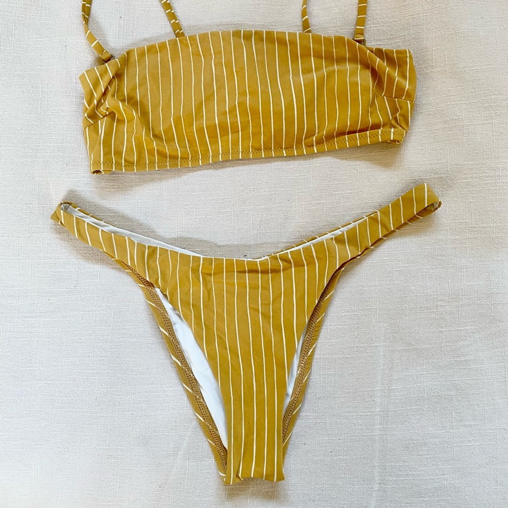 Vitamin A Mila Top & California High Leg Bottom